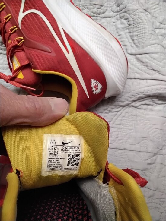 Nike Air Zoom Pegasus 39 - Kansas City Chiefs NFL Special Edition (Size 10.5 main image 7